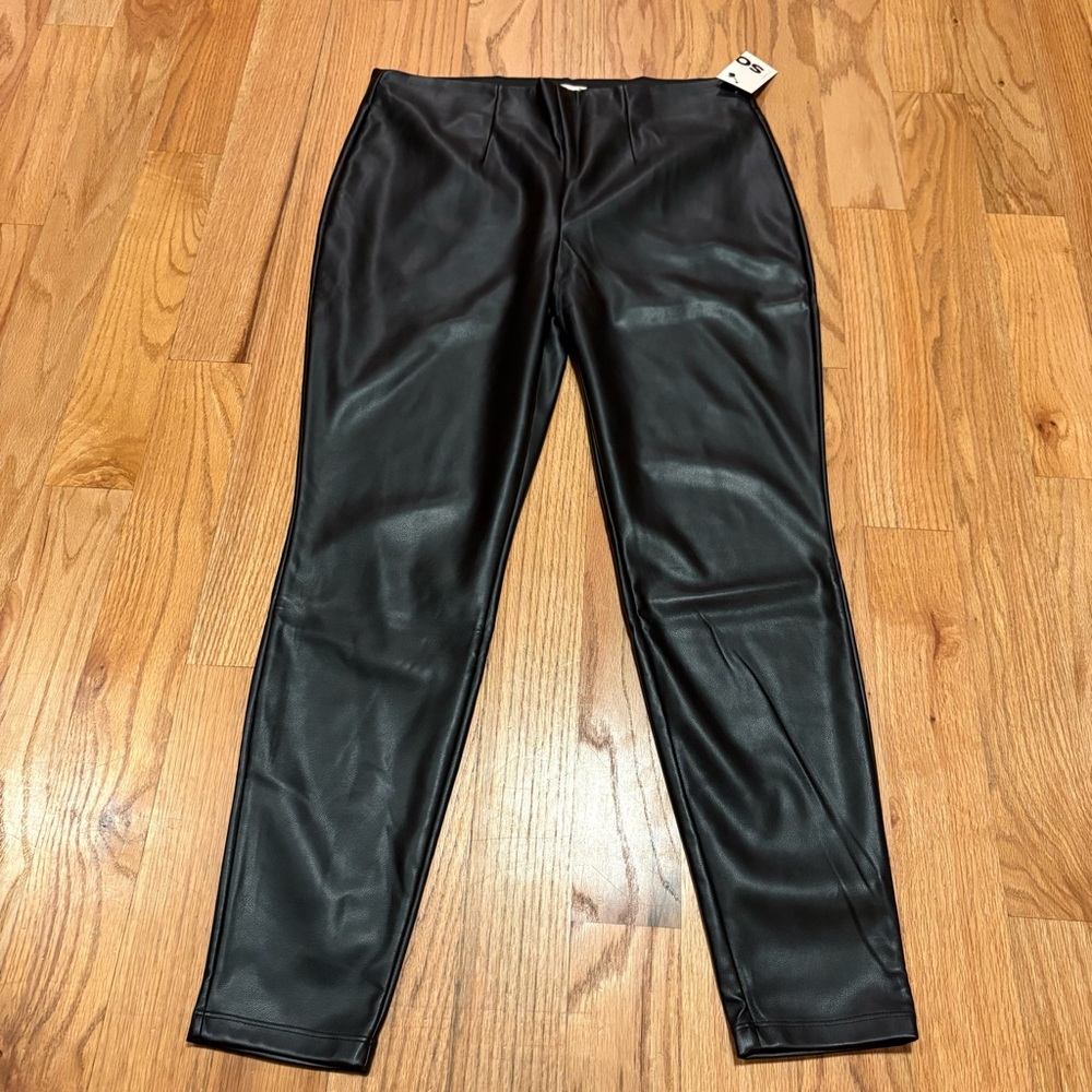 SO black leather pants